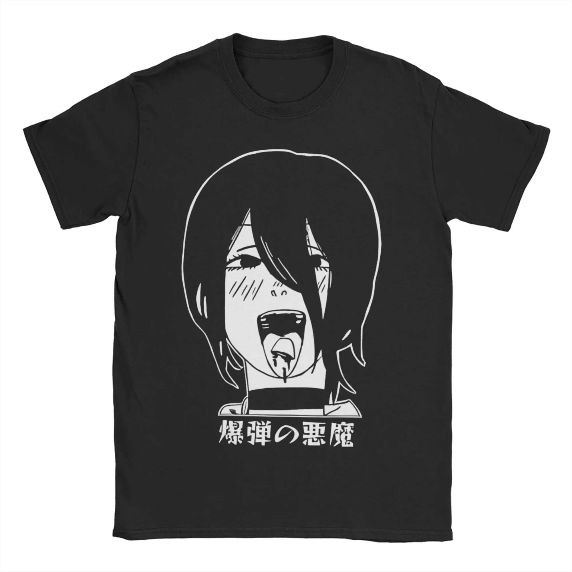 2025 New Men Women Chainsaw Man Reze T Shirts Anime Bombs Devil Cotton Clothes Casual Short Sleeve Crewneck Big Size T-Shirt