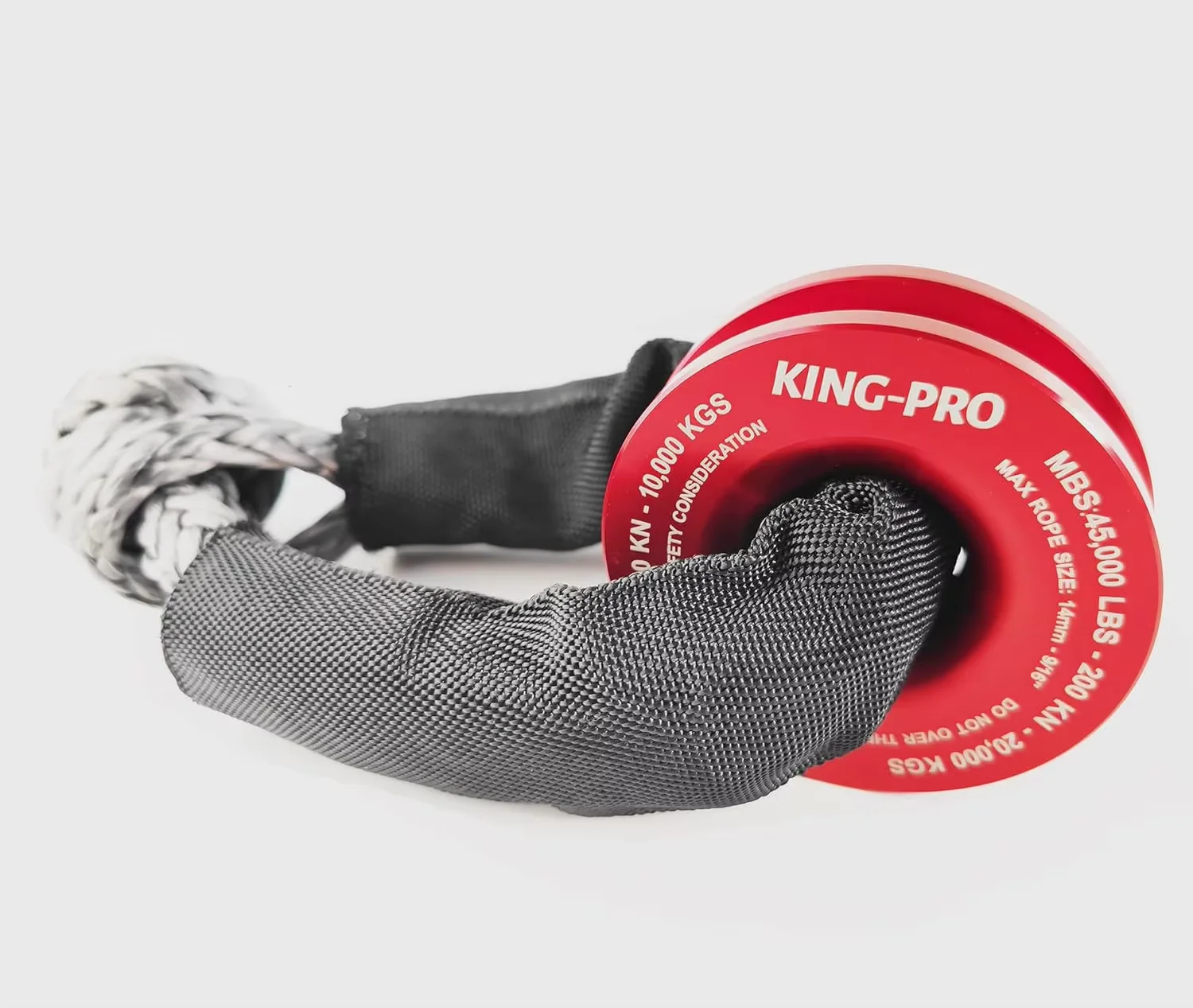 Winch Snatch Block Pulley Towing Ring Recovery Gear for Off Road Vehicle ATV UTV Truck