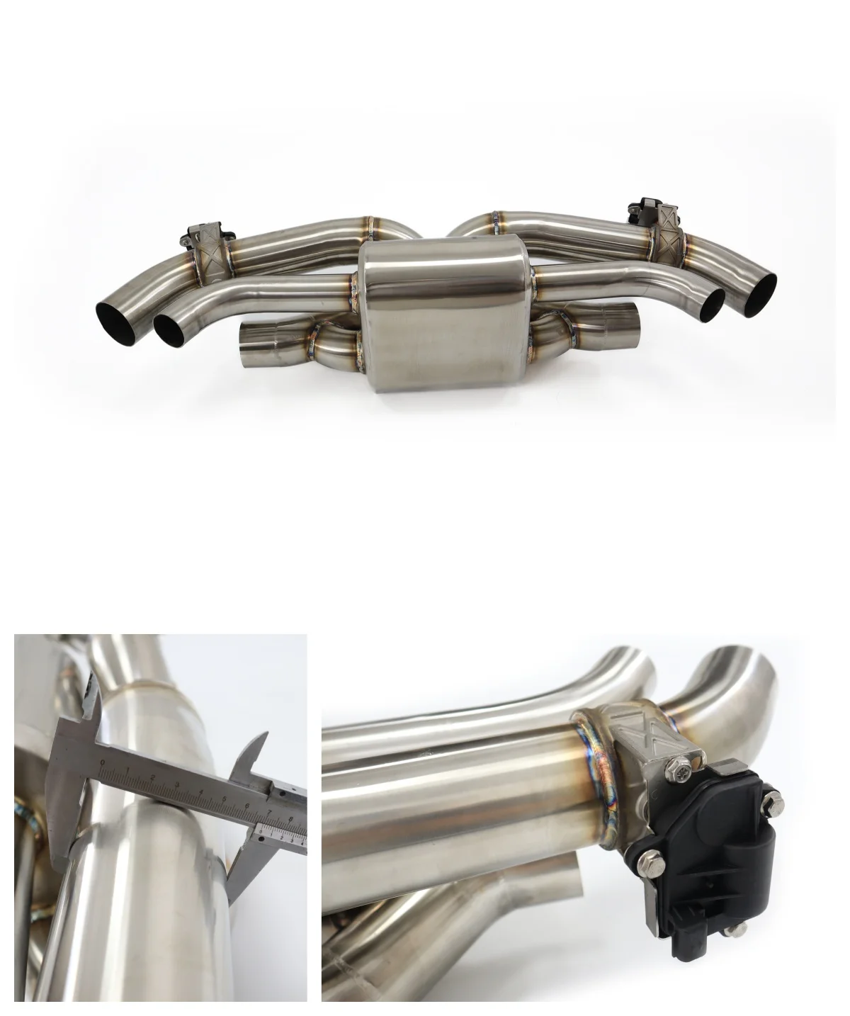 

For Porsche 911 992 Carrera 3.0T Catback With Valve Stainless Steel Exhaust System Performance Quality certification HMD