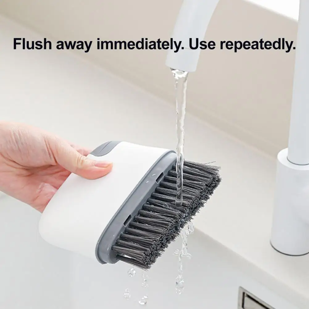 Brush for Dust Removal Sponge Brush 2-in-1 Window Slot Brush Portable Door Groove Hair Grip Tight Gap Sliding Rail Tool for Use