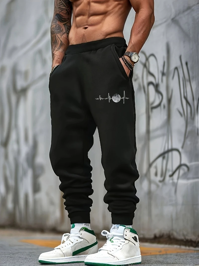 

2025 Autumn and Winter Mens Jogger Sweatpants Soft Blend Pants Drawstring High-end Luxury Is for Both Men and Women Gym