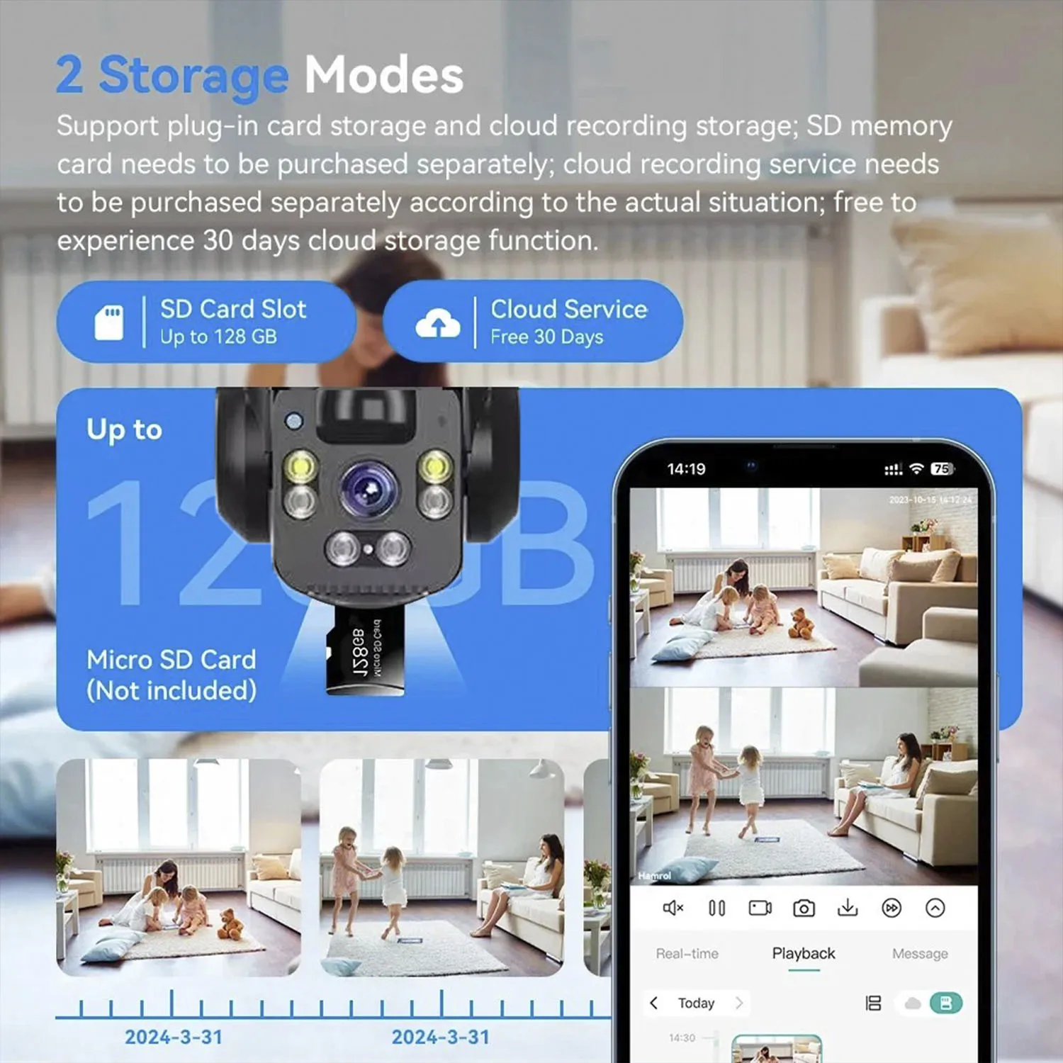 2025 NEW V380 Pro 12MP Triple Lens 4G WiFi Solar Camera Outdoor Three Screen Motion Detection Security Surveillance CCTV Camera