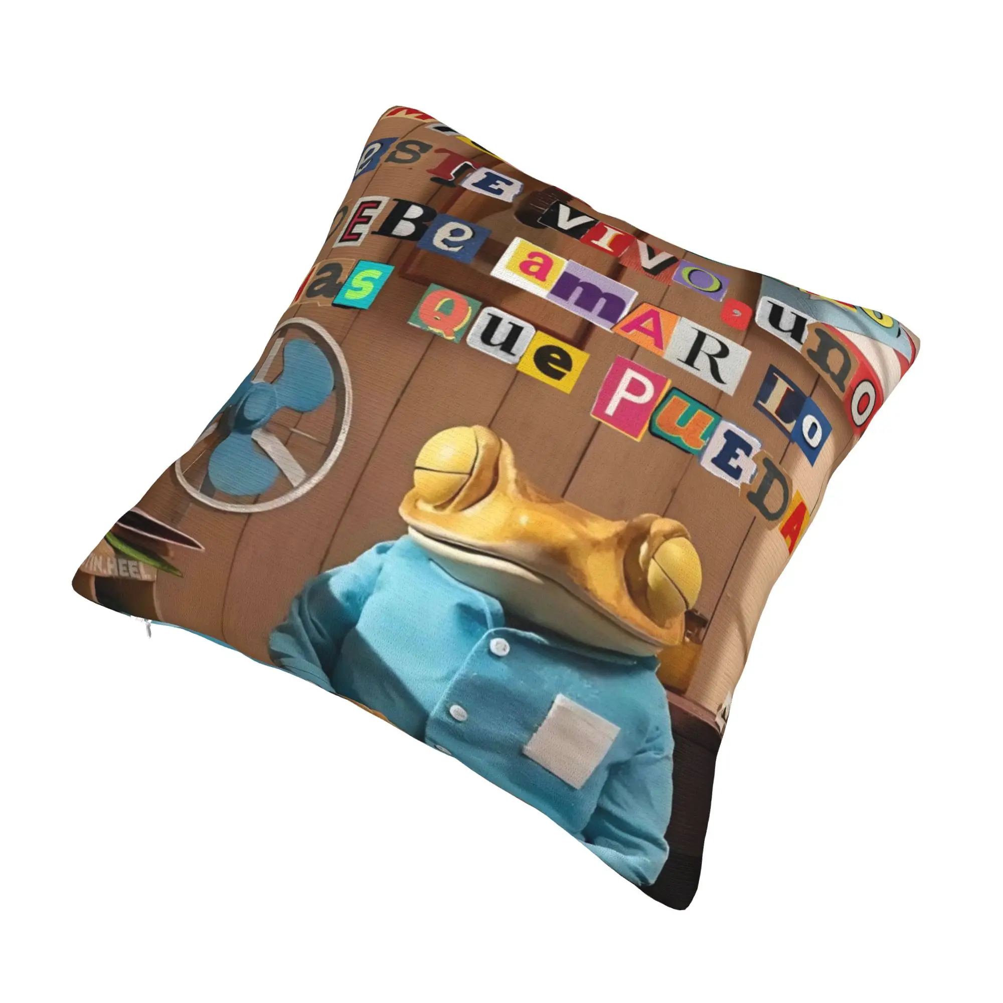 Decorative Pillow Covers Bad Bunny DTMF Tour 2026 Accessories Seat  Pillow Case Cover Drop Shipping Multiple Sizes