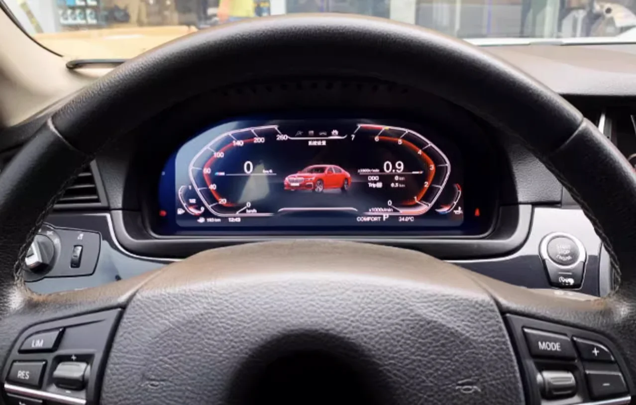 HXHY Neueste Original Auto Digital Cluster Instrument Tachometer Für. 6er F06 F12 F13 2011-2017 LCD-Armaturenbrett