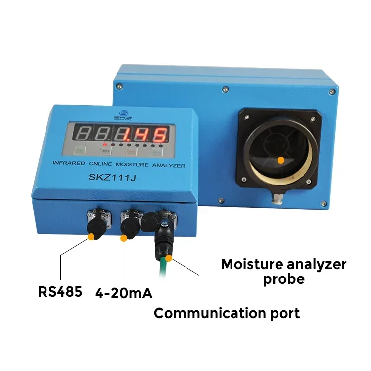 

Online Infrared Moisture Analyzer NIR technology humidity sensor Meter for Gelatin