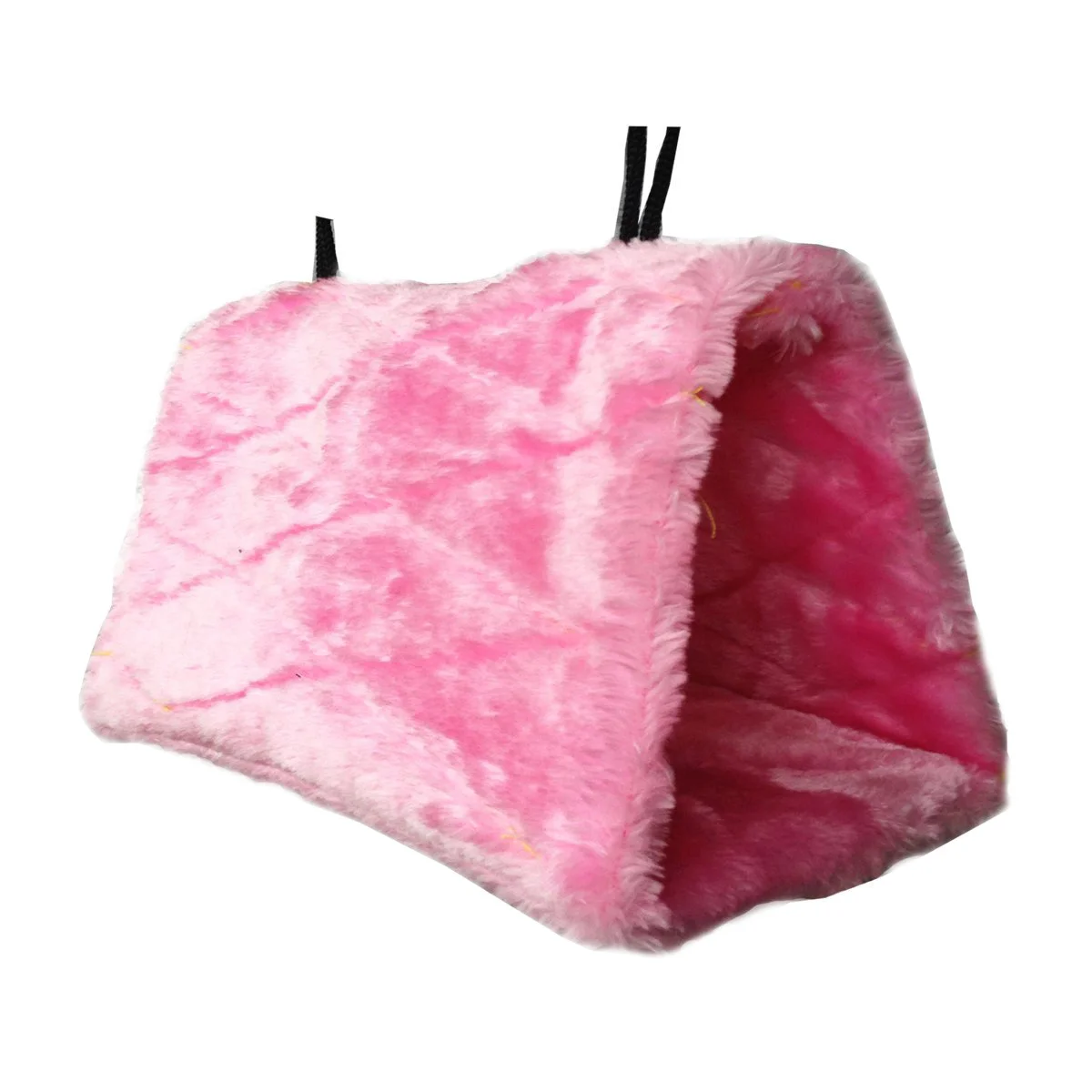 

Bird Warm Nest Pink Soft Lint Hanging Hut for Parrots Birds Heat Preservation Winter Shelter Snuggle Hammock Animal Cave