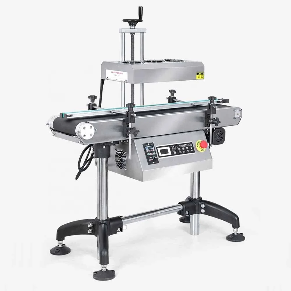 Automatic Electric Small Plastic Bottle Aluminum Foil Capping Sealing Machine 20-160mm Production Line Packing Gear Core