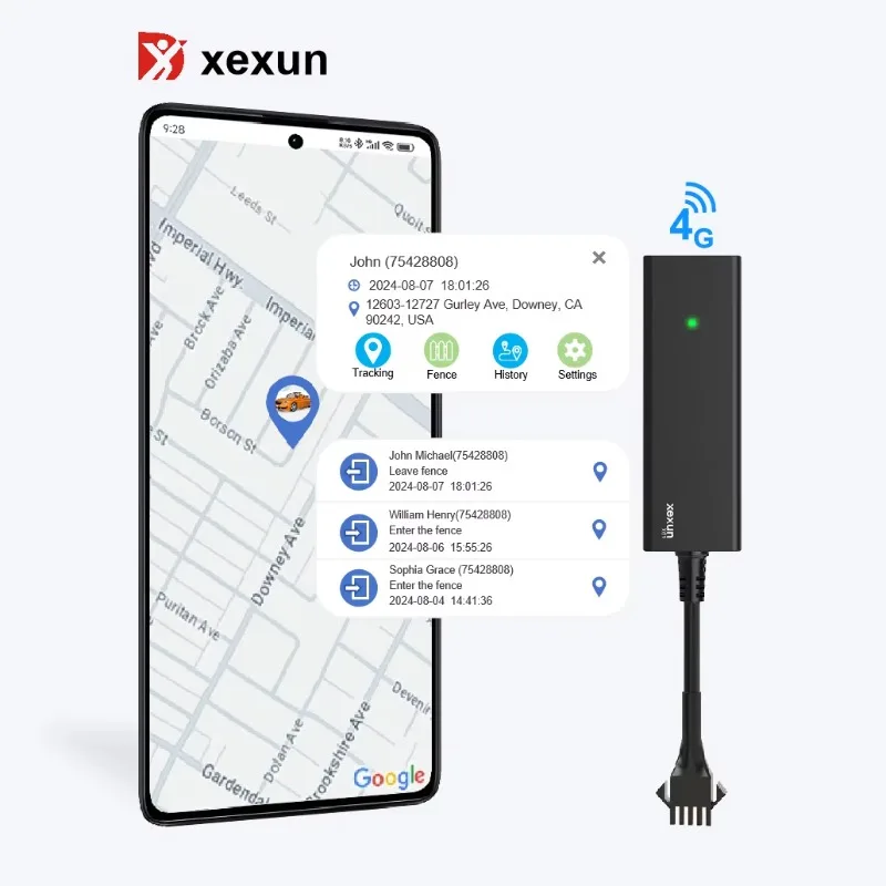 

Xexun 4g Gps Con Chip Voiture Gps Glonass Beidou Car Tracker Vehicle Iso Android Tracking Device for Motorcycle