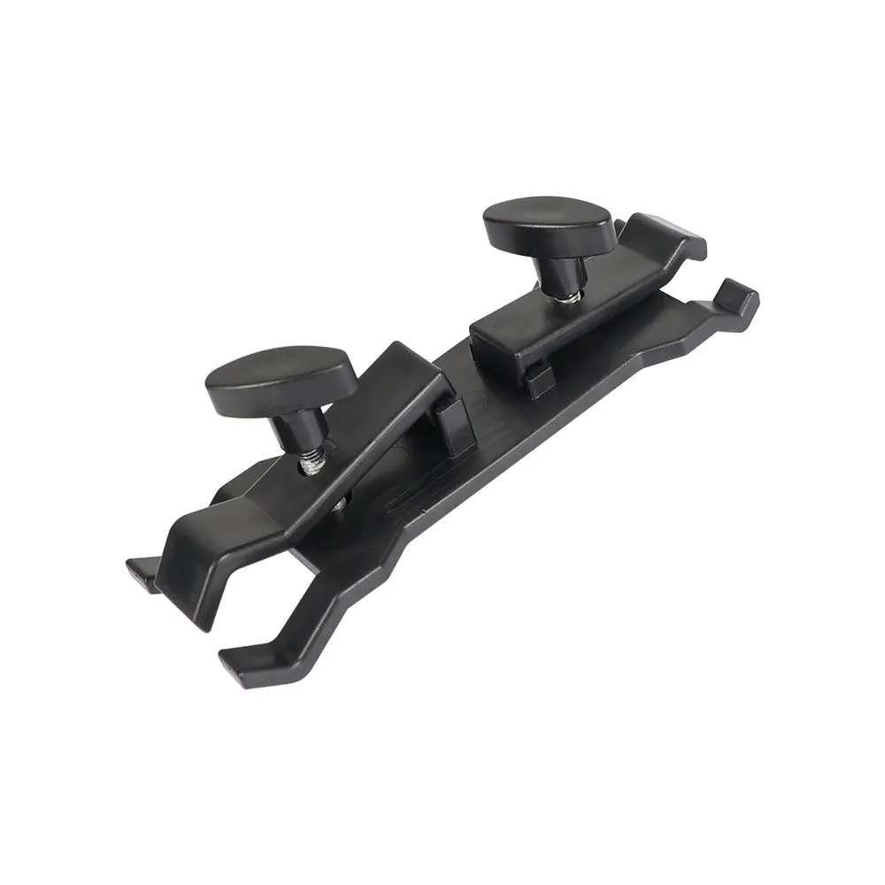 HDRIG Portable Camera Tripod Umbrella Holder Clip Bracket Outdoor Photographic Tripod Clamp Bracket Photography Accessory