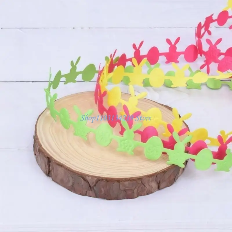 N5KC Wrapping Ribbons Decorative Ribbon Craft Ribbon Easters Fabric Ribbon Decors