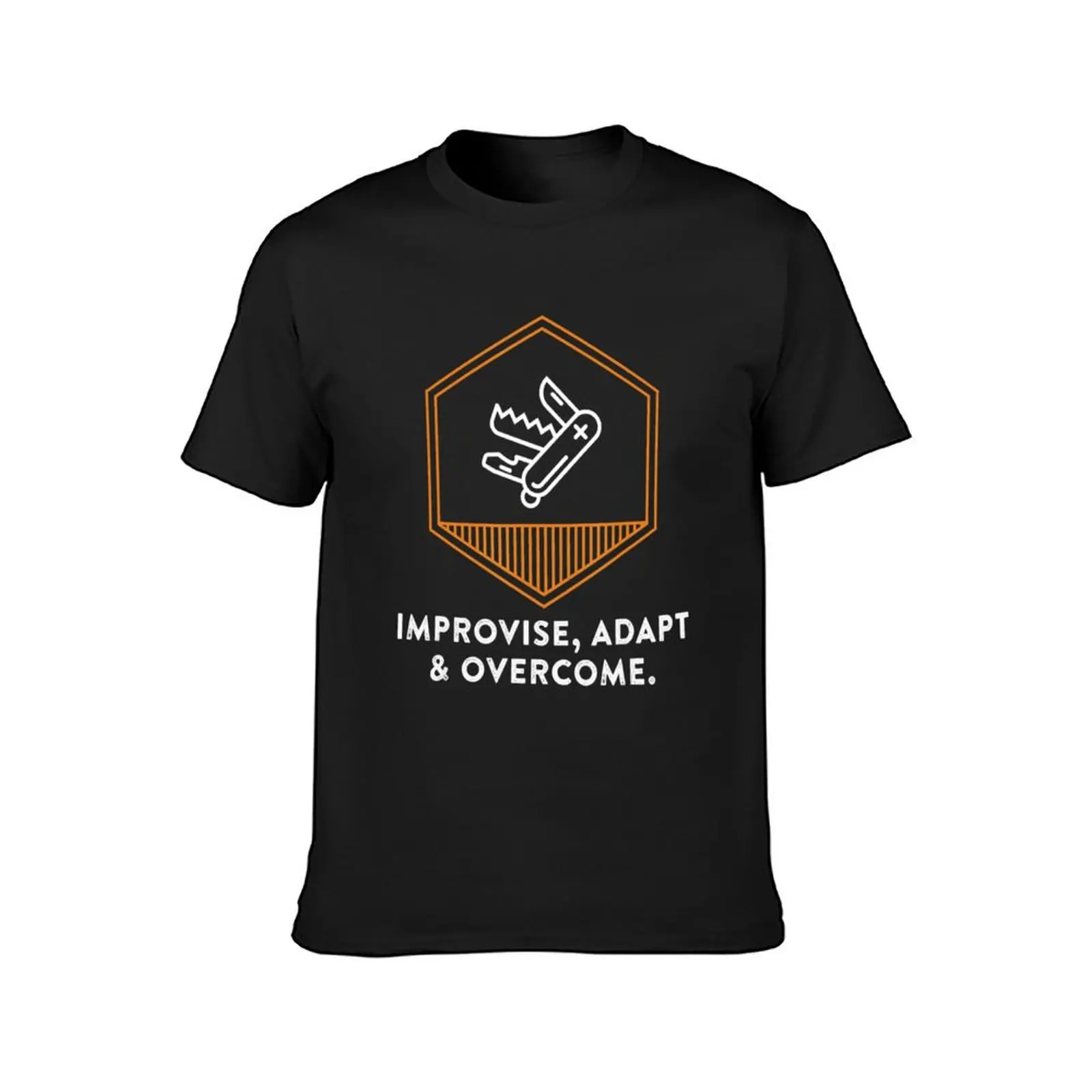 Improvise Adapt & Overcome, Swiss Knife T-Shirt vintage clothes sports fans summer tops T-shirt men