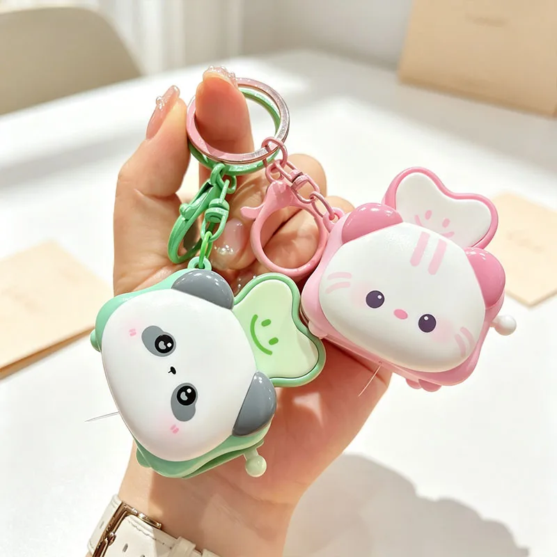 Cute Bread Machine Panda Creative Keychain, Stress-relieving Accessory | Exquisite Keychain | Cartoon Small Gift