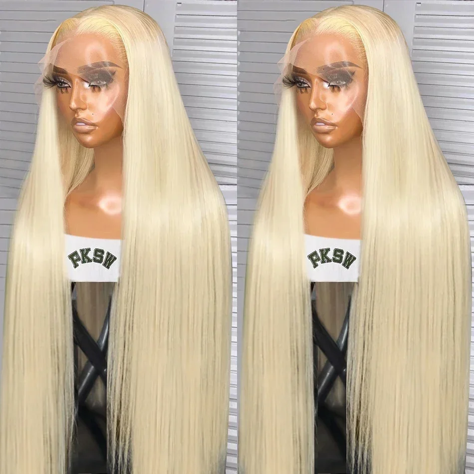 13x4 HD Transparent 613 Blonde Lace Frontal Human Hair Wigs 613 Bob Wig Brazilian Bone Straight 13x6 Lace Front Human Hair Wigs