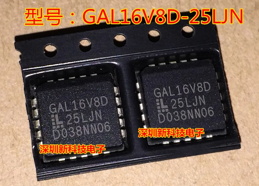 

Free shipping GAL16V8D-25LJN PLCC20 5PCS Please leave a comment