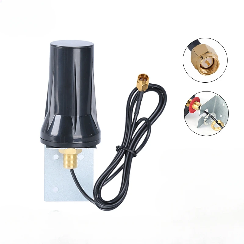 

5G 4G 3G Full Band Outdoor Waterproof Antenna 698-6000MH Omni Signal Booster Amplifier SMA Male for Cabinet/Charging Pile 3meter