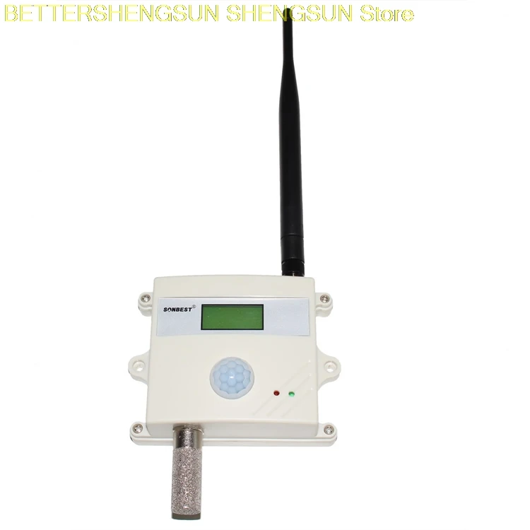 SW2190B RS485 wireless light intensity and temperature and humidity integrated sensor MODBUS-RTU protocol