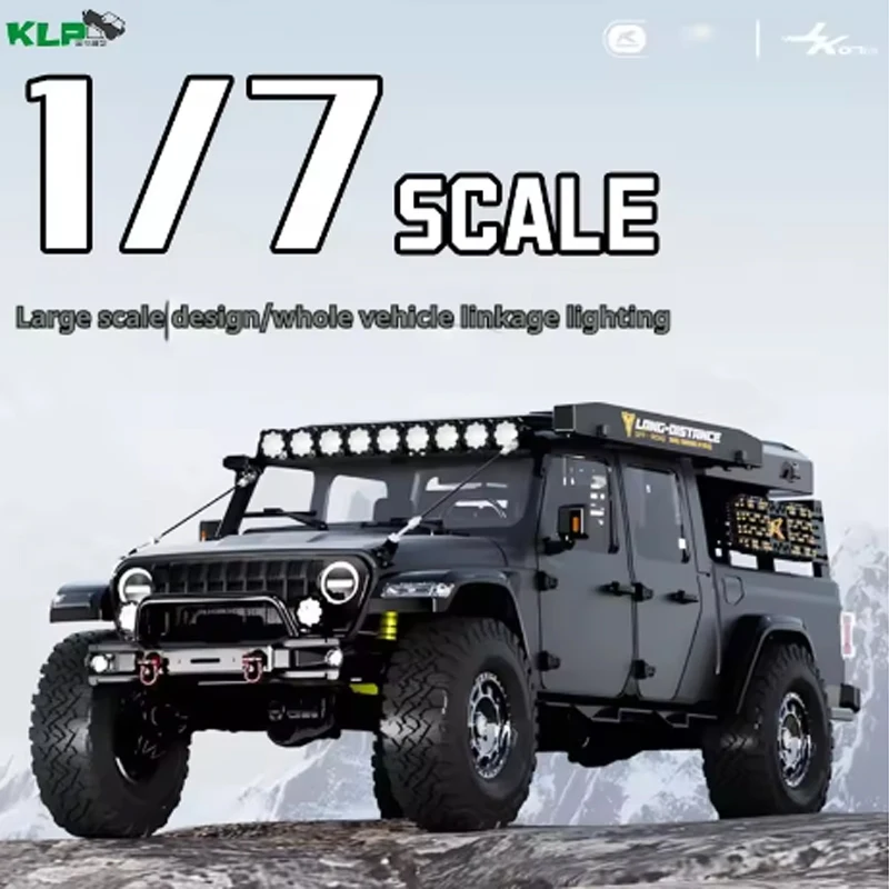 

Jk-07 pro Electric RC Car 1/7 Scale Remote Control Off-Road Crawler Vehicle with Differential Lock And Two-Speed Transmission