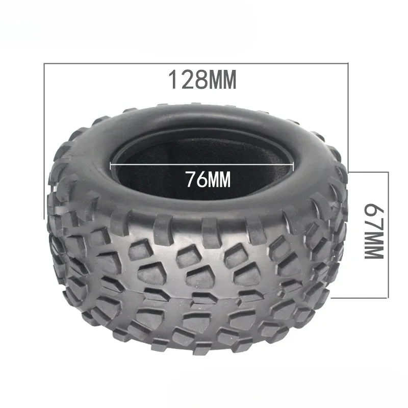 4PCS HSP 1/10 big tires Universal 94111/94188 Tire tires 115MM/127MM/128MM