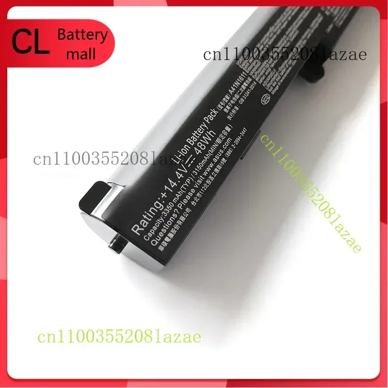 Q  Genuine A41N1611 Battery For ASUS ROG GL553 GL553VD GL553VE GL553VW A41LK5H NEW