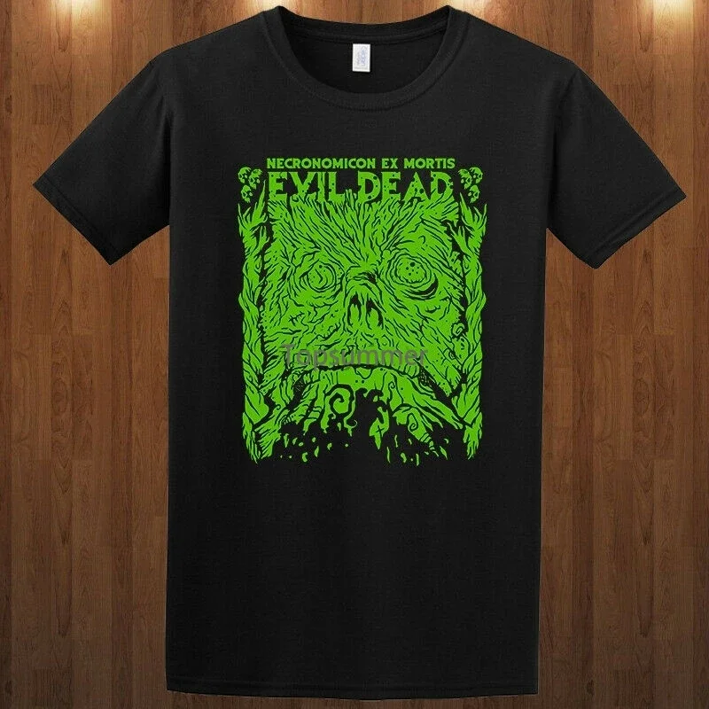 Necronomicon Book Of The Dead The Evil Dead Graphic Cotton Unisex T-Shirt Tee