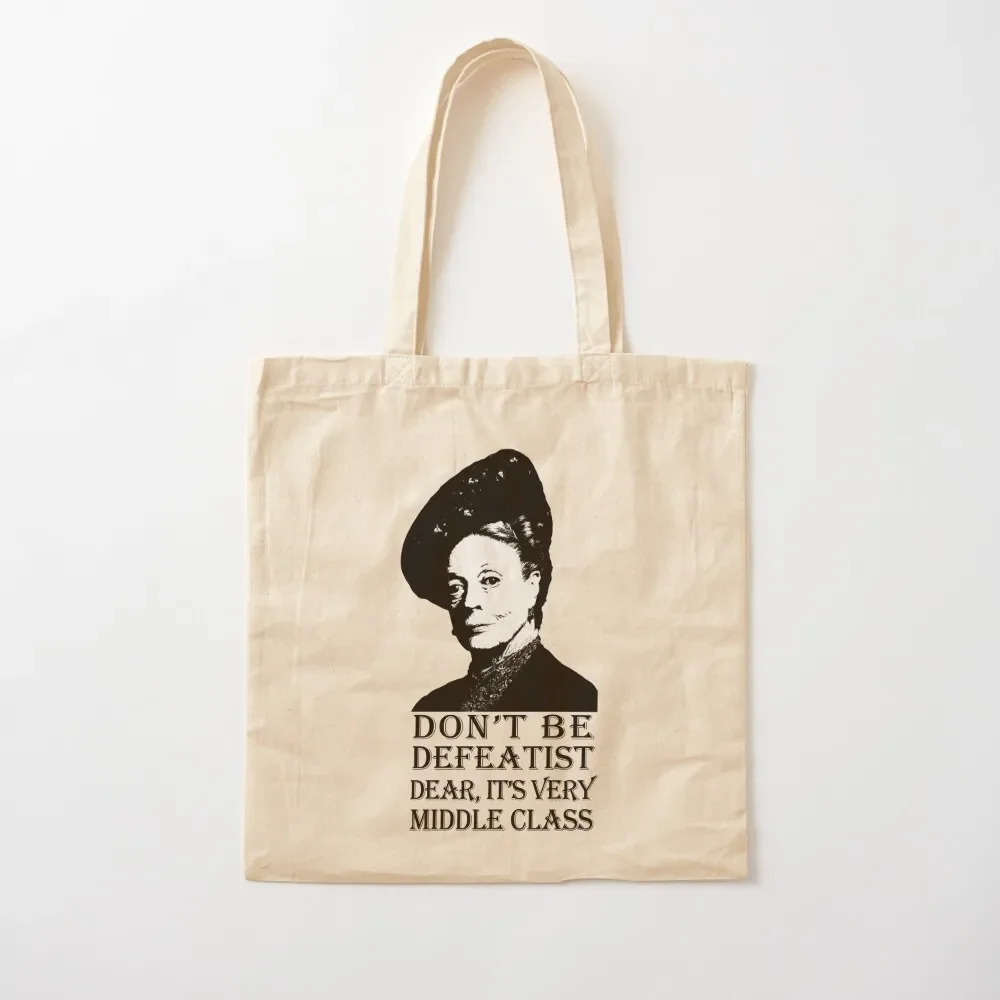 

Don't be Defeatist Dear Tote Bag Gift bags shopper bag women canvas university shopper bag canvas shopping