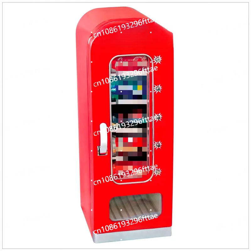 American Retro Coca-Cola Mini Vending Machine 10 Cans, Pop-up Small Refrigerator, Home Car Sales