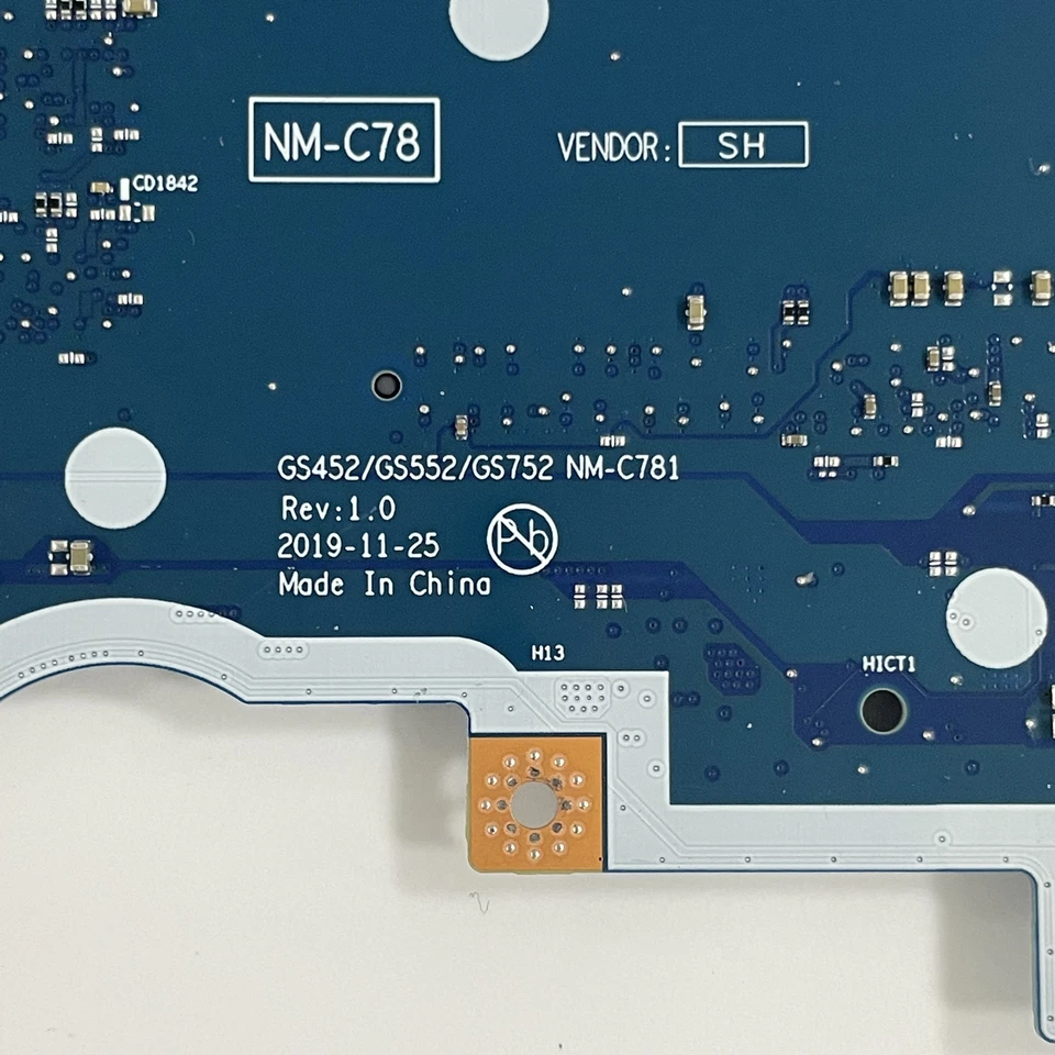 Placa de Vídeo NM-C781 para Lenovo Ideapad 3-15IML05 com CPU 5205U