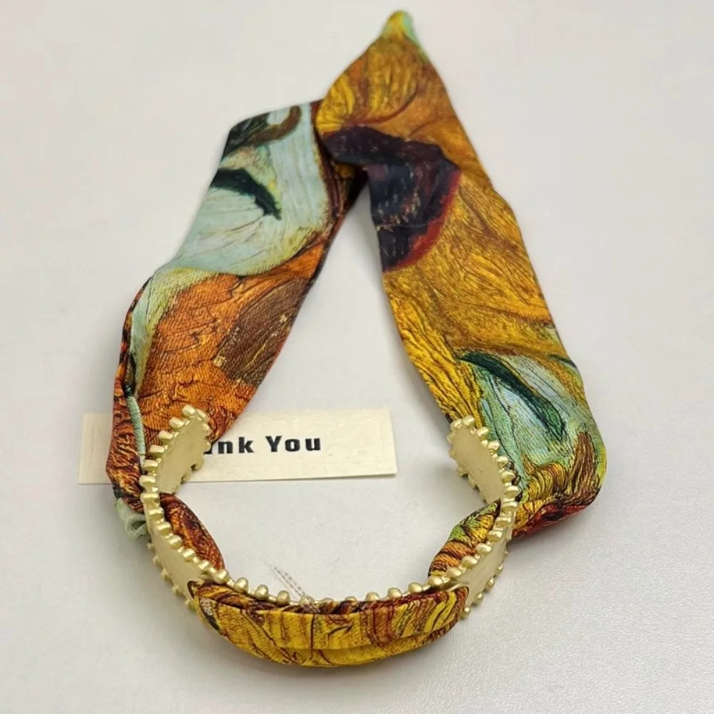 

Hand Ring Scarf Opening Bangles Lace Up Jewelry Accessories Handkerchief Bracelets National Style Smudge Bohemian Bangles