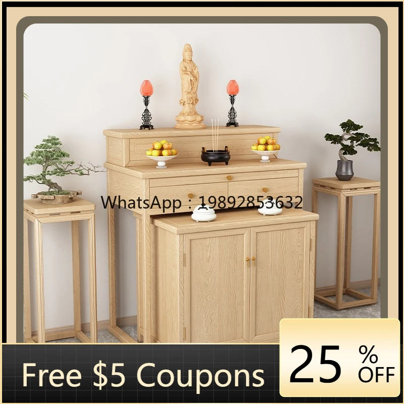 

Бытовой стол из массива дерева AB, черный орех, комбинация речного алтаря Гуаньинь, бог богатства