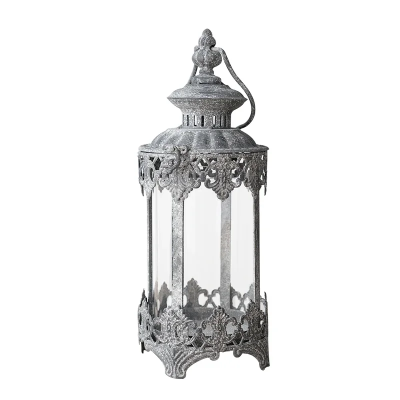 Halloween Aesthetic Candles Holder Christmas Lanterns Cute Festival Candles Holders Glass Centre