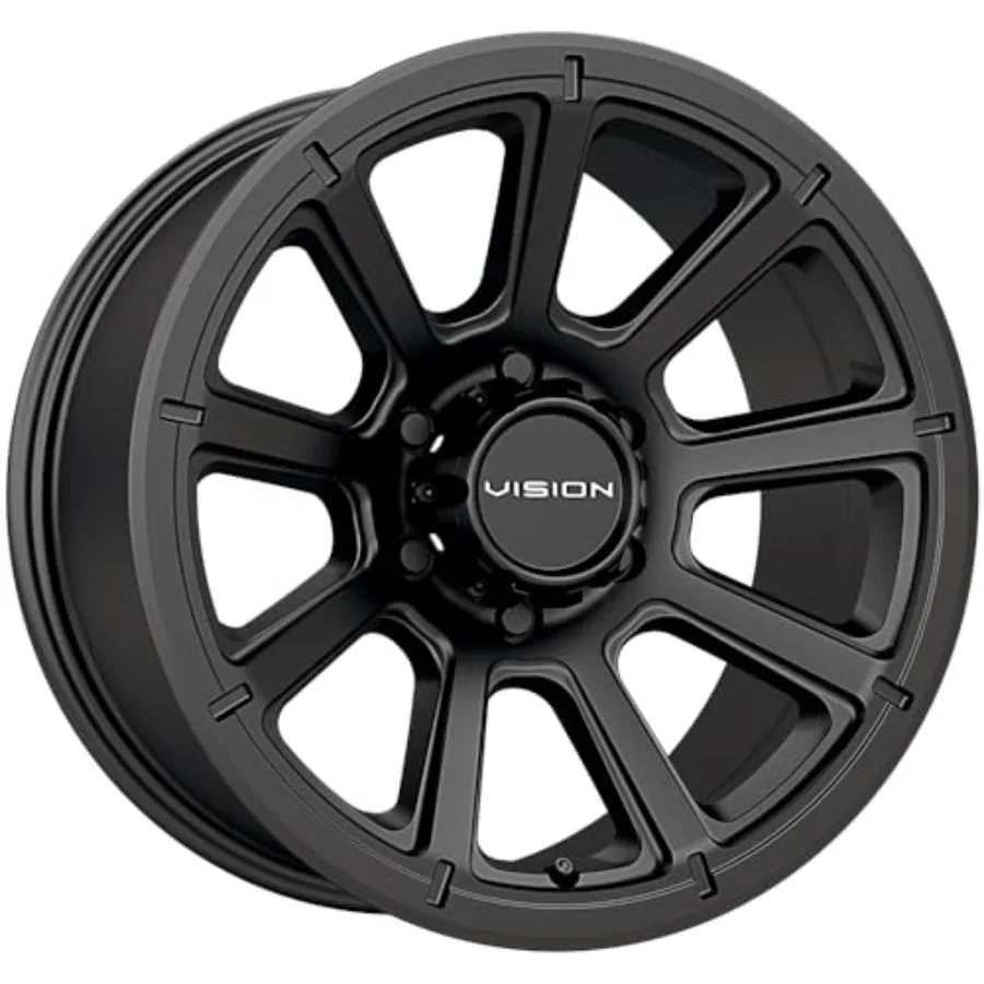 353 TURBINE Custom Wheel - 20x9 18 Offset 6x135 Bolt Pattern 87.1mm Hub - Matte Black Rim
