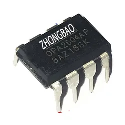 10pcs/lot OPA2604AP OPA2604 OPA2604A DIP-8 Precision Amplifiers Dual FET-Input Low Distortion new original In Stock