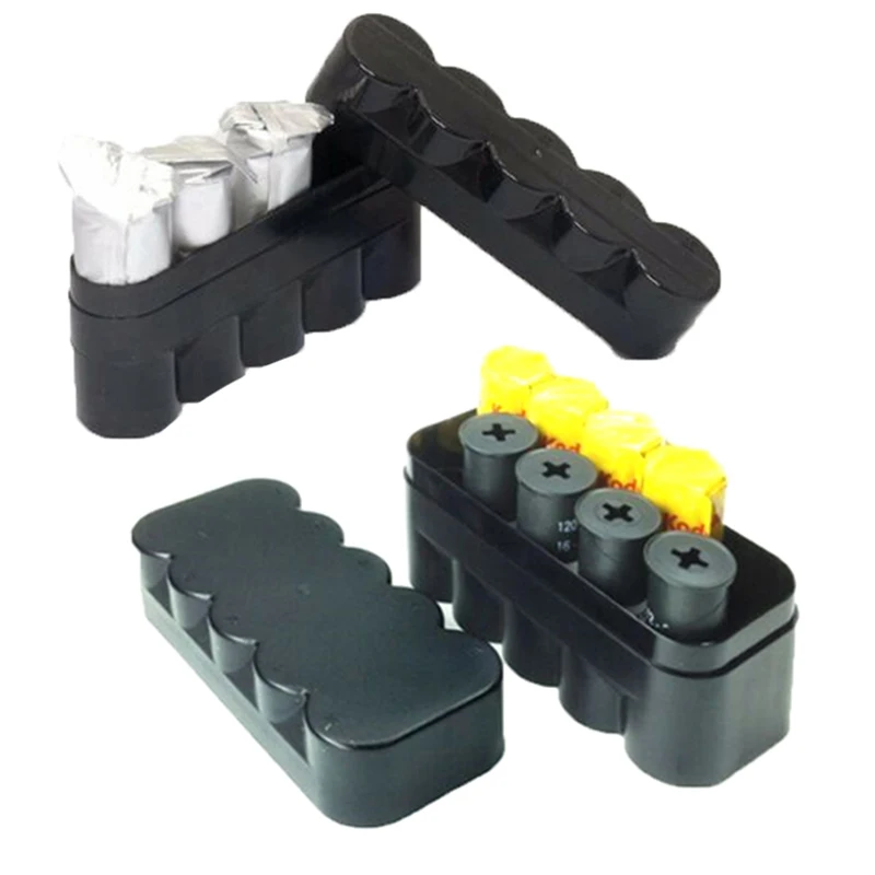 New 5/10 Rolls Camera Film Boxes Black 120 Films Storage Box Portable Film Protector Plastic Negative Film Reel Case