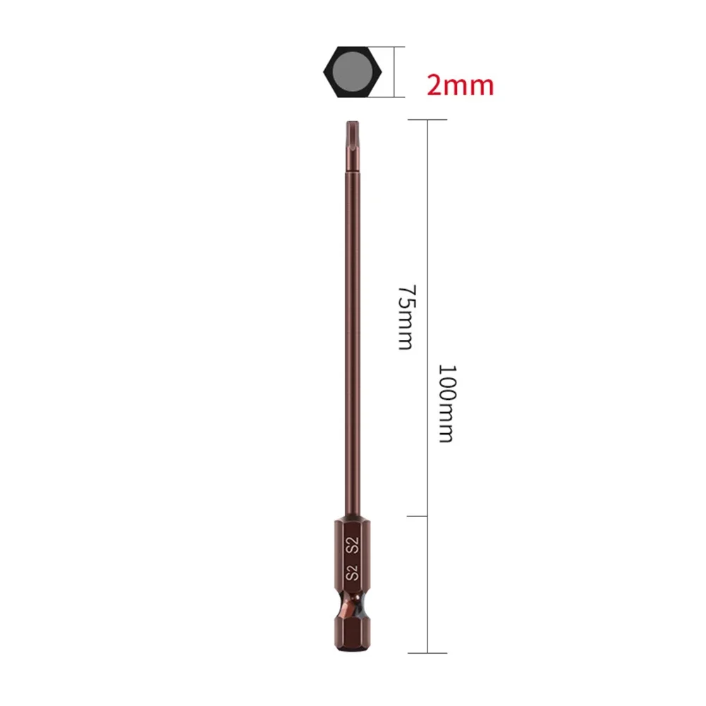 Screwdriver Bits Total Length Alloy Steel Hex Shank Features Hex Shank Compatibility Magnetic Tips For Secure Hold