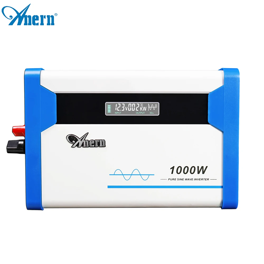 

Pure Sine Wave 1000W 2000W DC 12V To AC 220V Car Power Inverter LCD Display Converter Charger USB Adapter Universal Socket