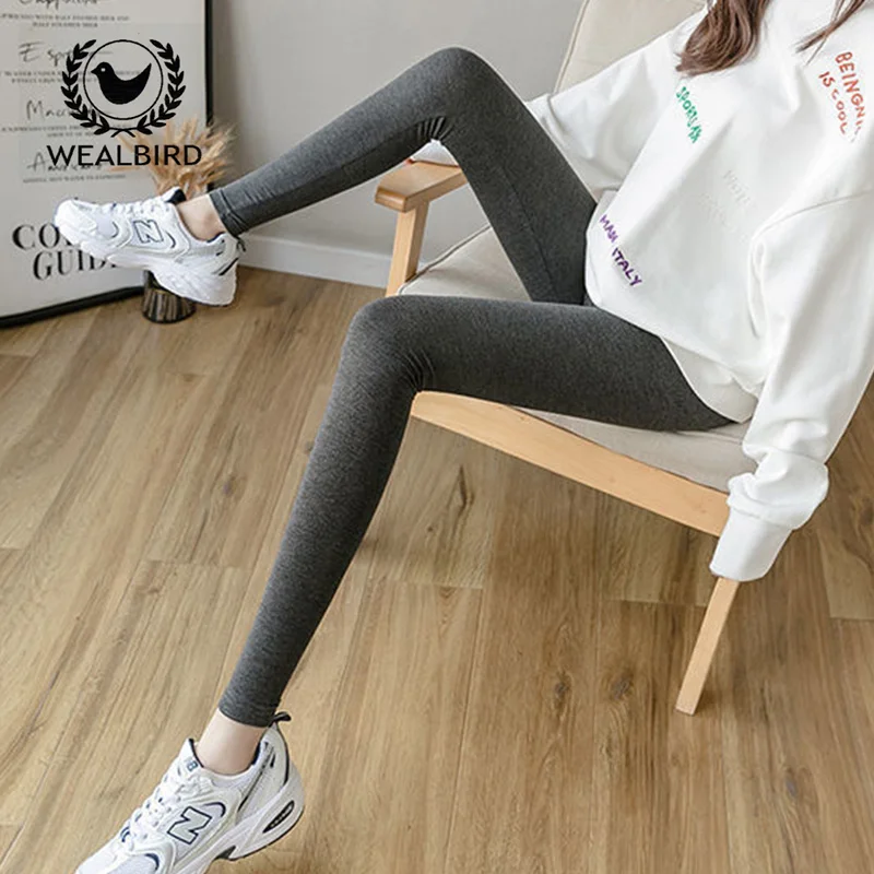 

Five seven nine point Leggings modal cotton Leggings thin style inside and outside wear elastic large size high waist safety pan