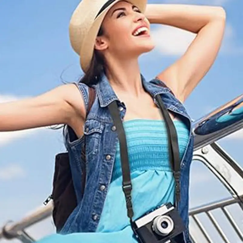 Alça para tablet ajustável, ampla, antiderrapante, multifuncional, ergonômica, câmera binocular, acessórios de viagem para caminhadas