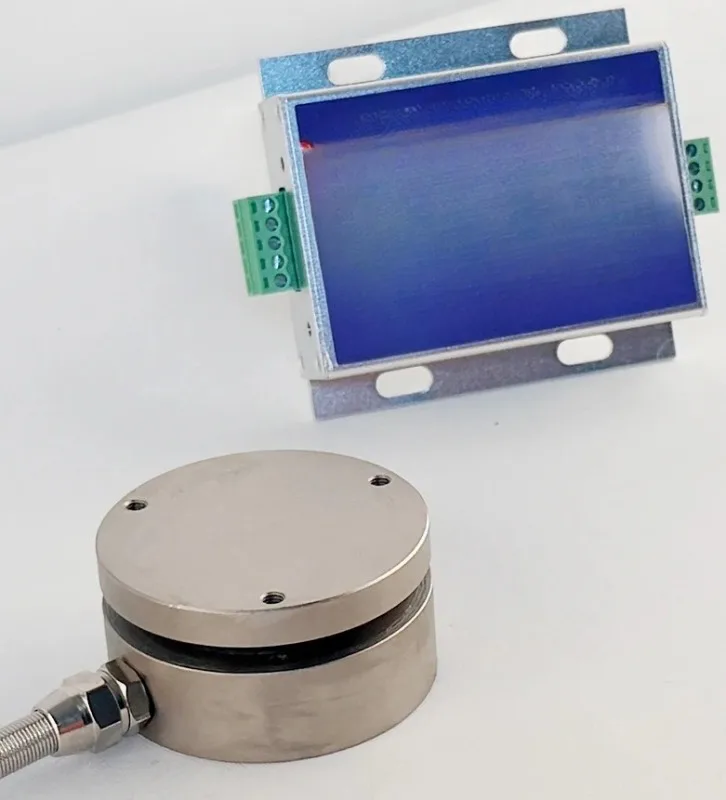 High Precision Spoke Load Cell and Transmitter Module Kit 10kg-5t Pressure Sensor 12-24V DC Current Voltage Output PLC