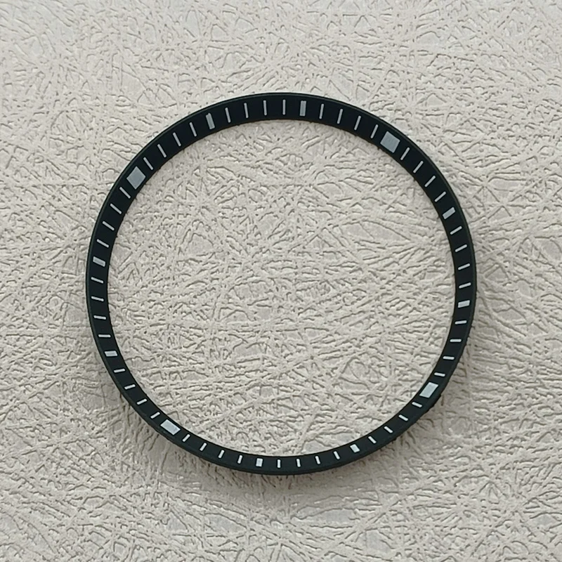 Diâmetro 30.5mm caixa de relógio capítulo anel se encaixa skx007 skx009 srpd nh35 nh36 caso múltiplas cores anel interno masculino relógio de mergulho reequipamento parte