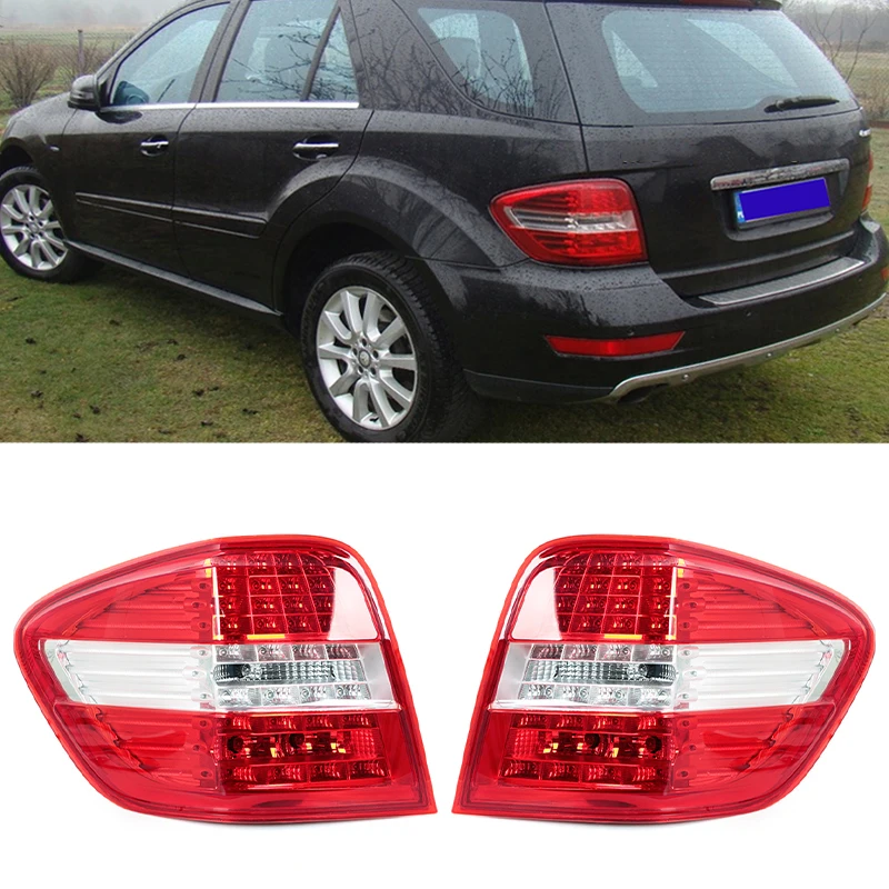 Zespół tylnego światła LED samochodu dla Mercedes-Benz W164 ML klasa ML330 ML350 2009-2011 tylny zderzak światło tylne kierunkowskaz akcesoria