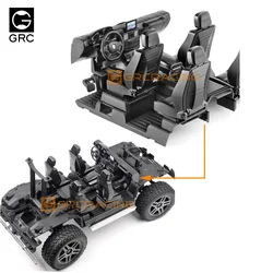 GRC 1/10 Scale Simulation Benz Interior Full Set for TRAXXAS TRX4 G500 TRX6 G63 Body Simulation Upgrade Parts Accessories #G161G