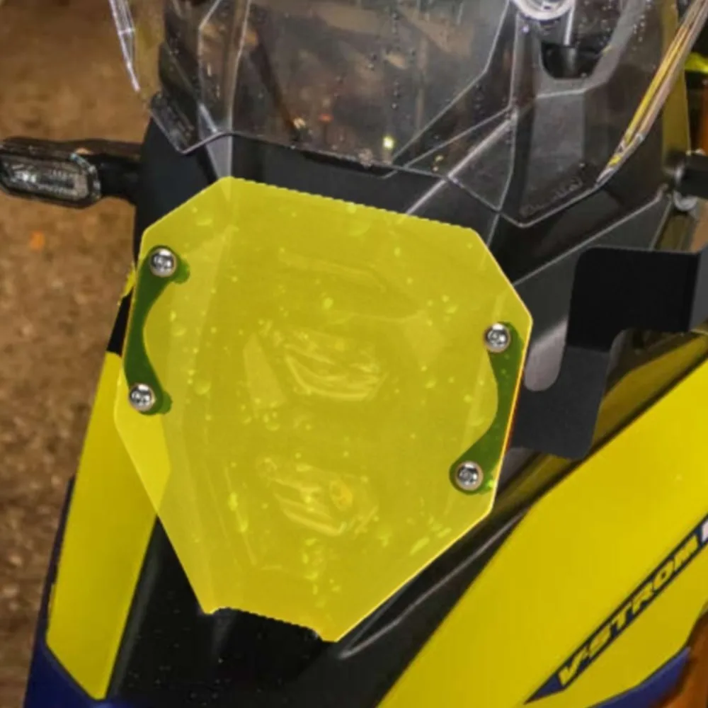 لسوزوكي فولت ستروم 800DE 2025 المصباح معدات الحماية الجبهة مصباح الحرس غطاء صافي قوس حماية فستروم 800 دي 2023 2024