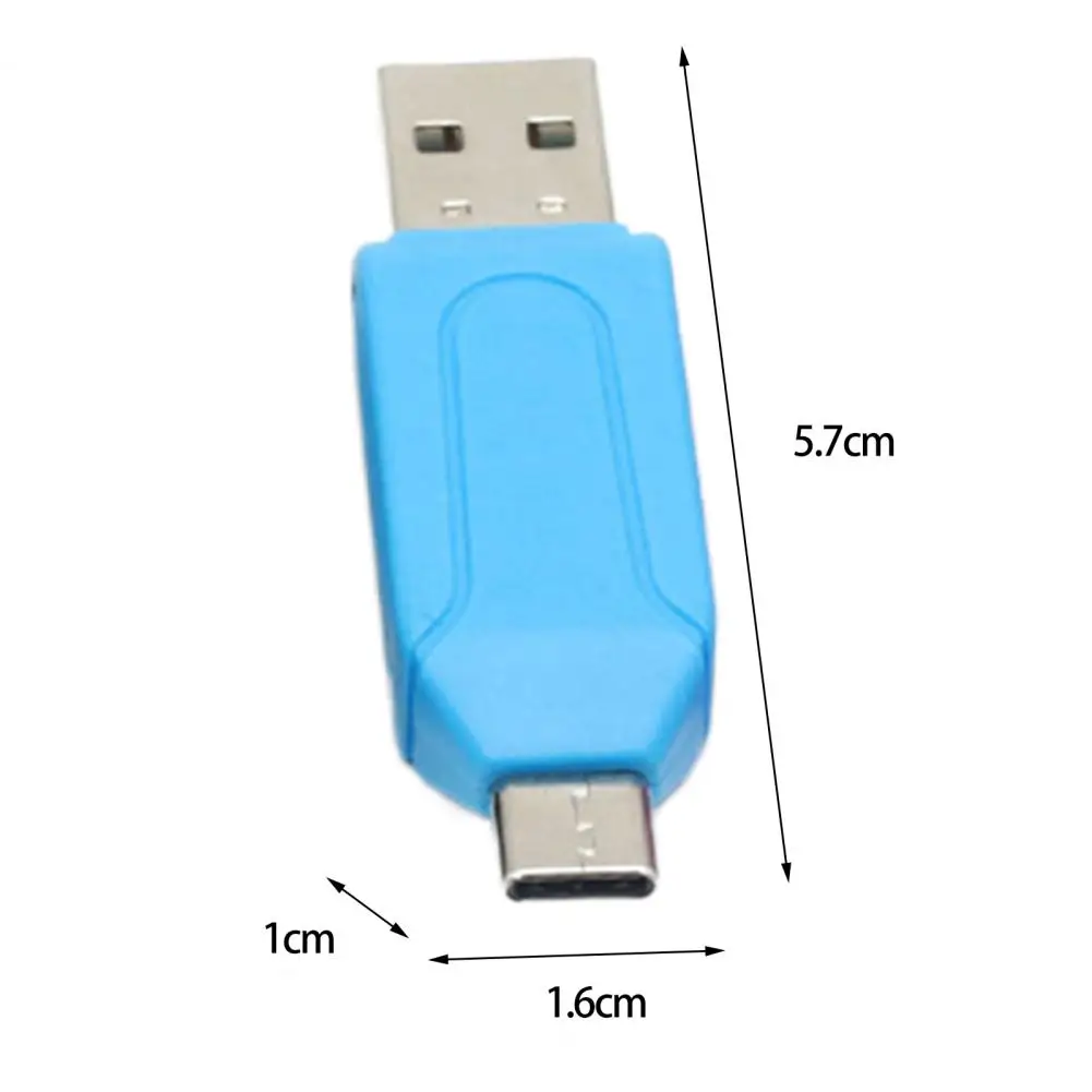Кардридер 2 в 1, USB Type-C, кардридер для SD-карт