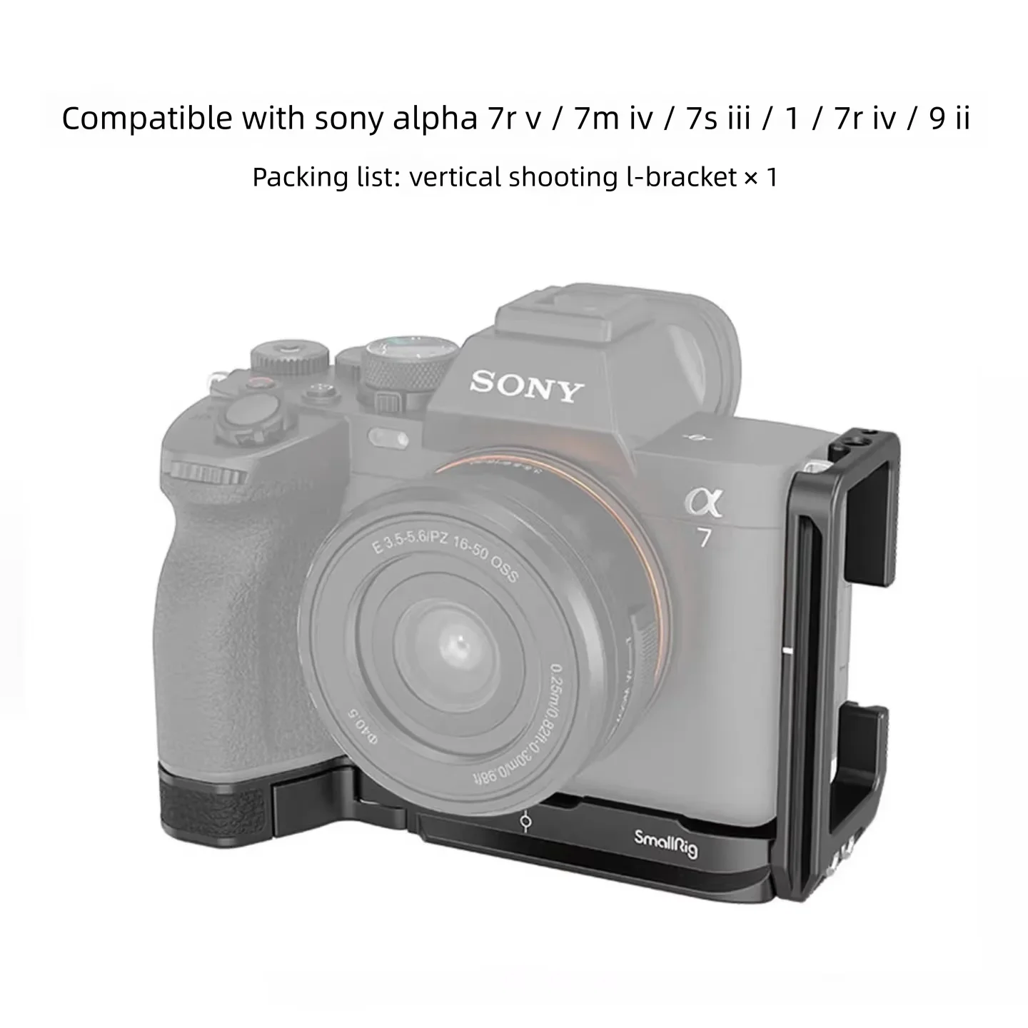Camera Cage Baseplate - SmallRig Camera Cage for Sony A7V,