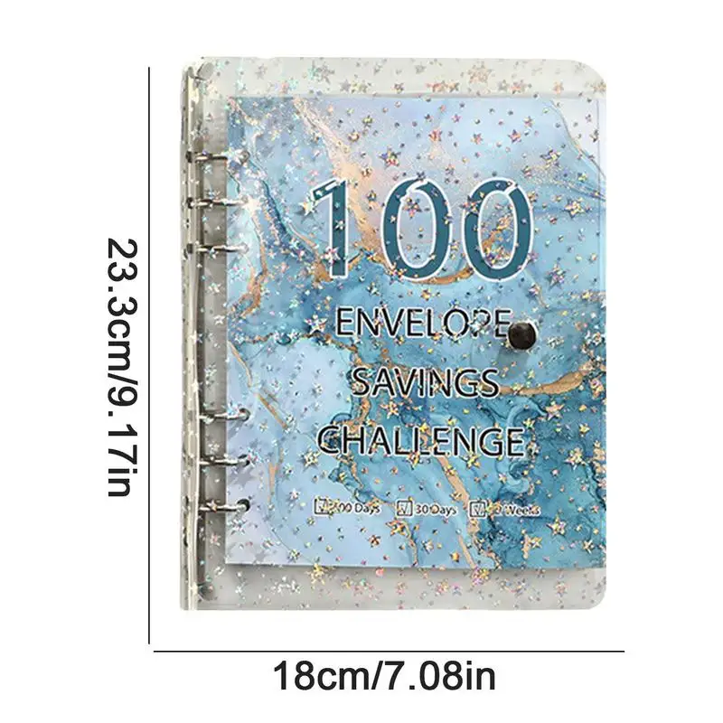 Envelope Savings Challenge Book A5 Budget Binder Motivational Process To Save 5050 Dollars For Journey Funds Pay Off Debt