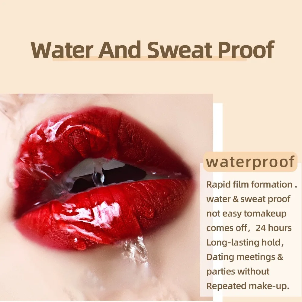 Non-Stick Cup Lipstick Velvet Matte Foggy Liquid Lipstick Waterproof Long Lasting Lip Glaze Summer Makeup