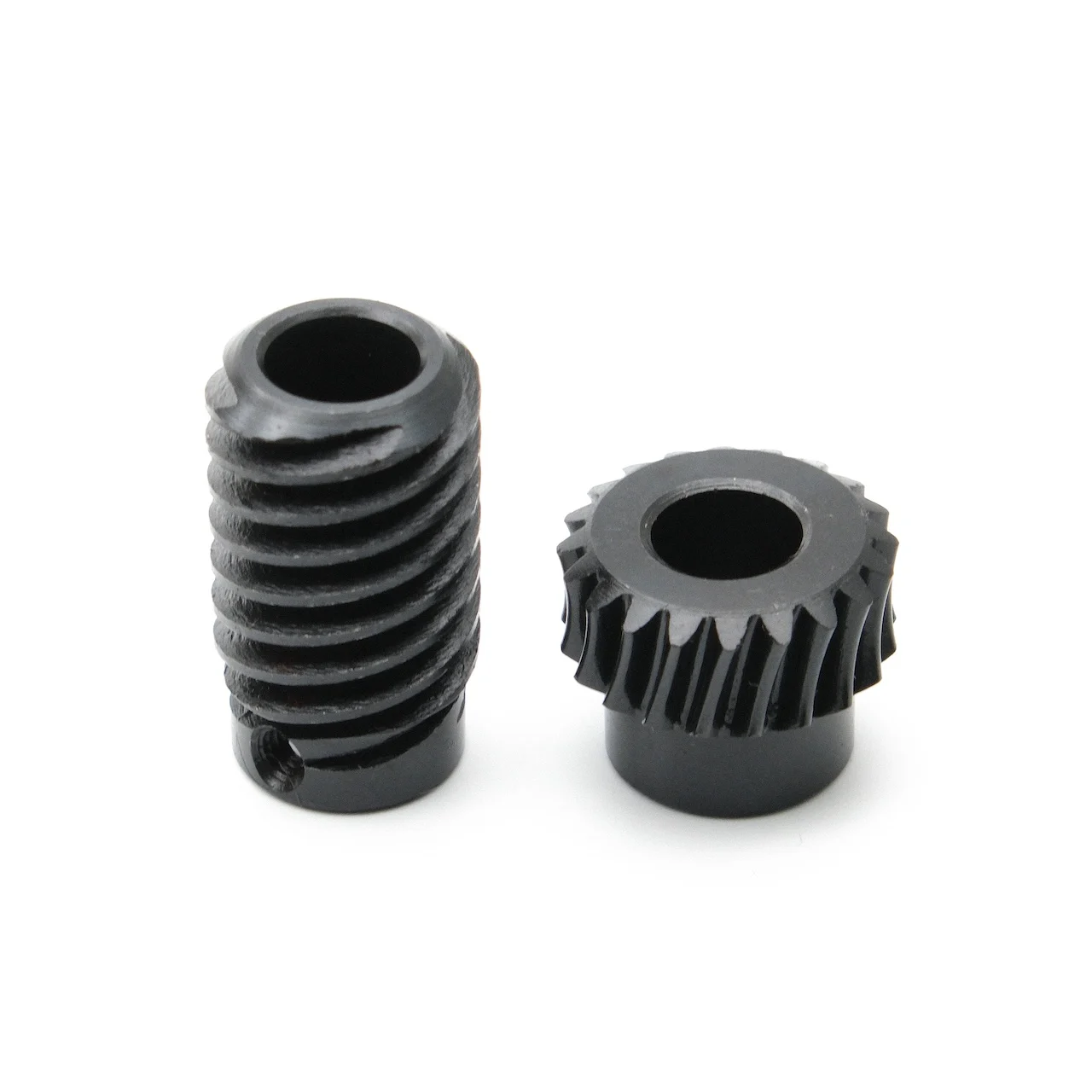 1:5 Gear Ratio Worm Gear 1 Modulus 20 Teeth 6/8/10mm High-Quality HRC25 For Precision Gearing Applications
