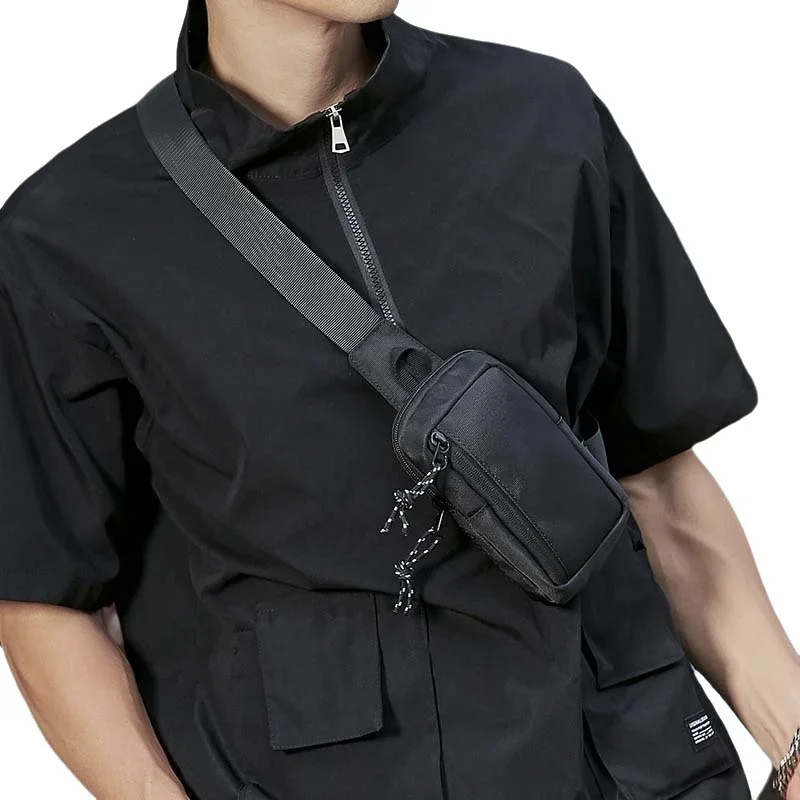 حقيبة صدر رياضية جديدة، حقيبة ظهر صغيرة للرجال، حقيبة كروس متنقلة للنساء، حقيبة خصر متنقلة، حقيبة كتف عصرية صغيرة