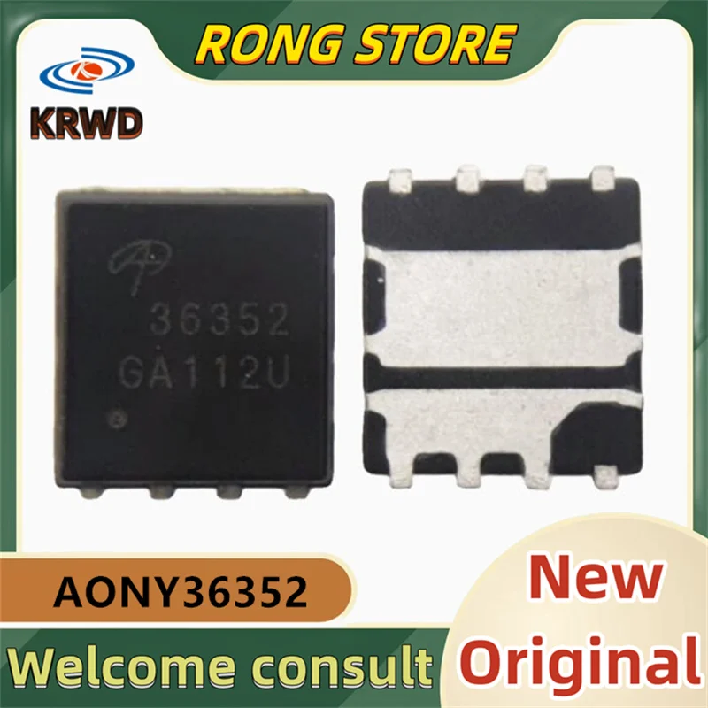 

10PCS 36352 New and original AONY36352 AON36352 AO36352 QFN8