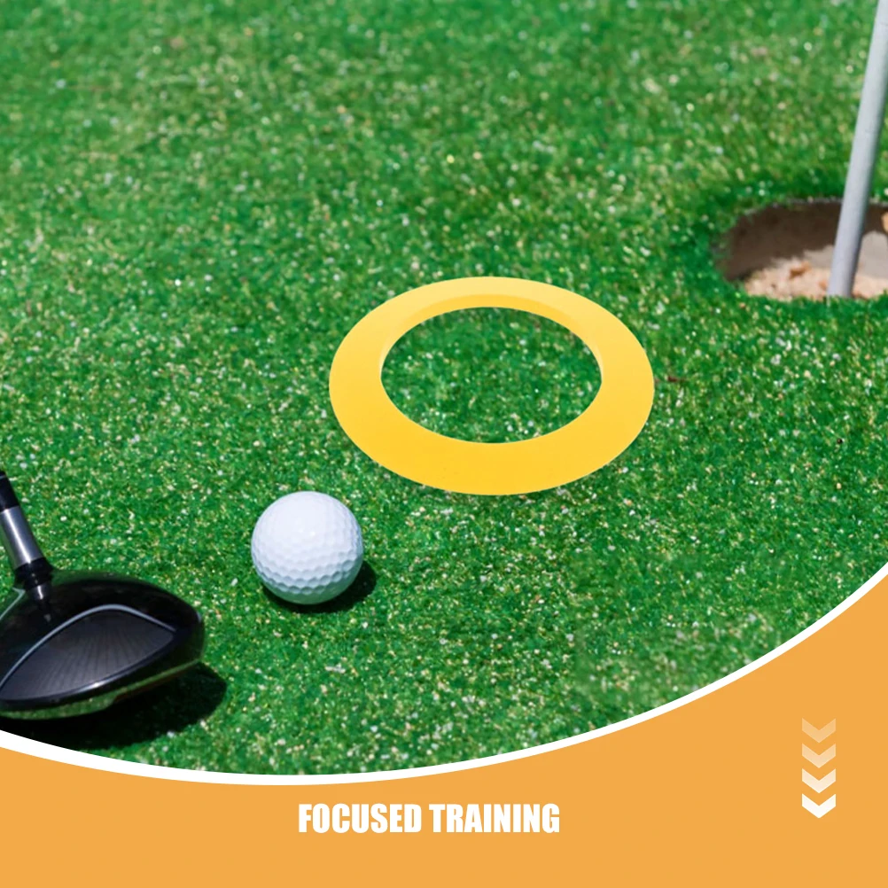 2 قطعة أكواب تدريب وضع الجولف المحمولة المنقولة الهدف حفرة للفناء الخلفي داخلي في الهواء الطلق ممارسة دقة كوب تدريب الغولف #3